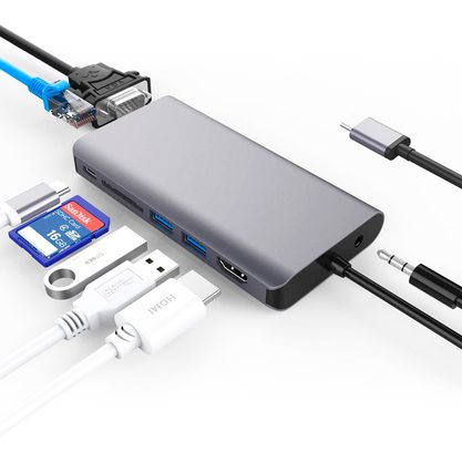 USB Type-C адаптер NETBOX VL-VHGA08