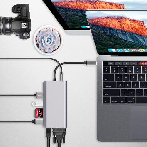 USB Type-C адаптер NETBOX VL-VHGA08