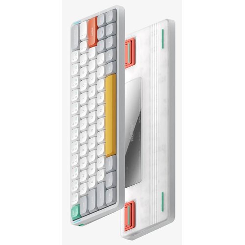 Игровая клавиатура Nuphy AIR60v2 RGB Red Switch (белый)