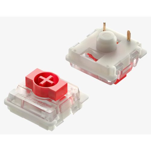 Игровая клавиатура Nuphy AIR60v2 RGB Red Switch (белый)