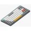 Игровая клавиатура Nuphy AIR75 V2 RGB Blue Switch (серый)