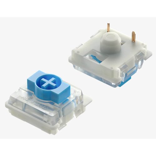 Игровая клавиатура Nuphy AIR75 V2 RGB Blue Switch (серый)