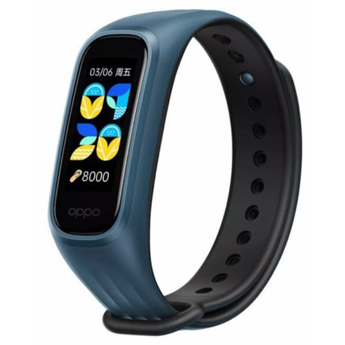 Умные часы (фитнес-браслет) OPPO Band (синий)