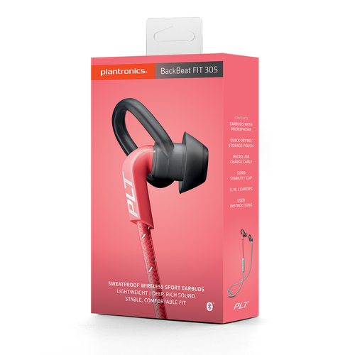 Беспроводные наушники Plantronics Backbeat Fit 305