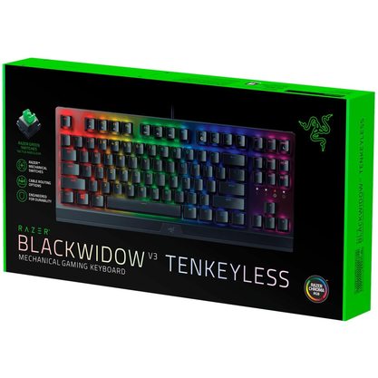 Игровая клавиатура Razer BlackWidow V3 TKL Green Switch