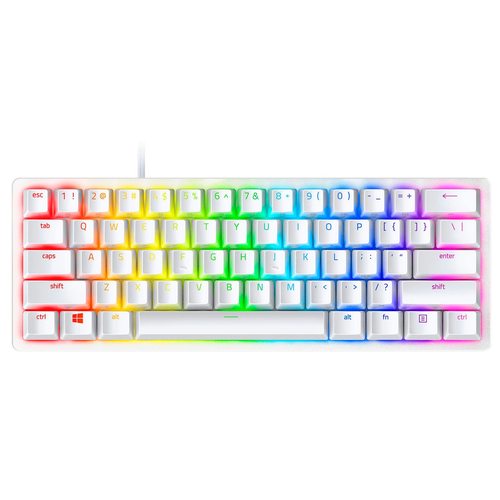 Игровая клавиатура Razer Huntsman Mini Clicky (белый)