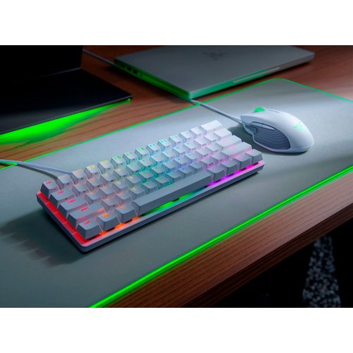 Игровая клавиатура Razer Huntsman Mini Clicky (белый)