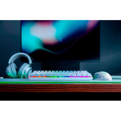 Игровая клавиатура Razer Huntsman Mini Clicky (белый)