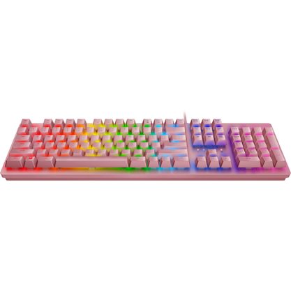 Игровая клавиатура Razer Huntsman (розовая) Quartz