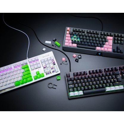 Набор кейкапов Razer PBT Keycap Upgrade Set Quartz (розовый)