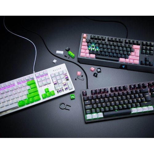 Набор кейкапов Razer PBT Keycap Upgrade Set Quartz (розовый)