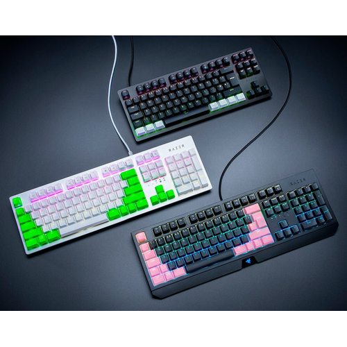 Набор кейкапов Razer PBT Keycap Upgrade Set Mercury White (белый)