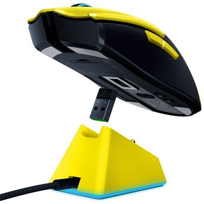 Игровая мышка Razer Viper Ultimate с док-станцией Cyberpunk 2077 Edition