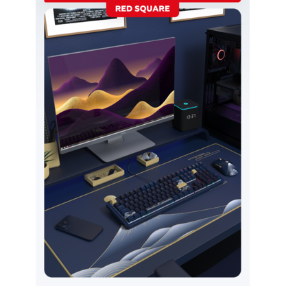 Игровая клавиатура Red Square Alumix 104 Yotei (g3ms Magnetite Ice) (RSQ-20069)