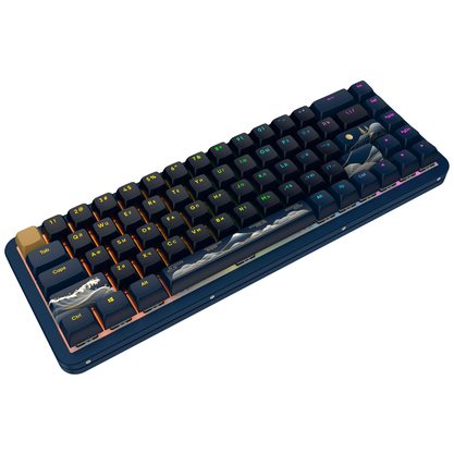 Игровая клавиатура Red Square Alumix 68 Yotei + коврик Red Square Yotei (g3ms Magnetite Ice) (RSQ-20060)