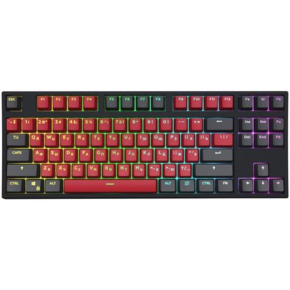 Игровая клавиатура Red Square Keyrox TKL Classic (серый-красный)