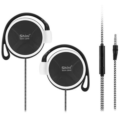 Наушники SHINI Q940 с микрофоном 3.5 мм (белый)