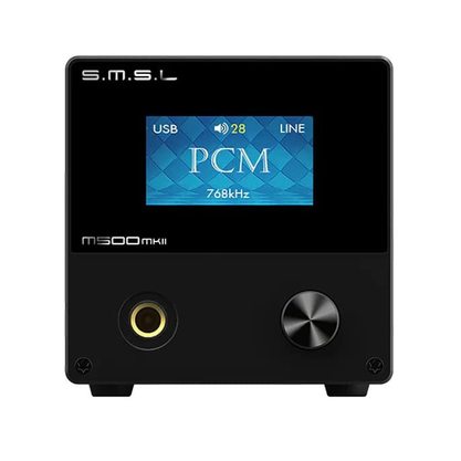 Стационарный усилитель и ЦАП SMSL M500 MKII (черный)