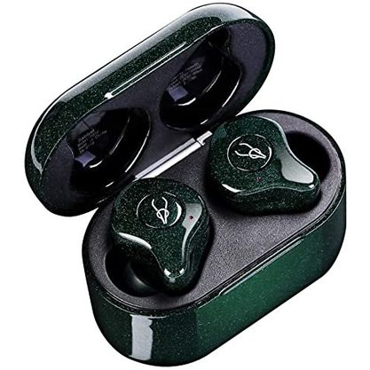 Беспроводные наушники Sabbat E12 Ultra Aurora Green (Glitter Series)