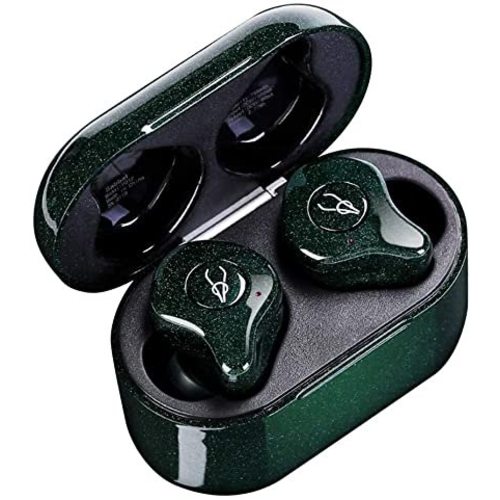 Беспроводные наушники Sabbat E12 Ultra Aurora Green (Glitter Series)