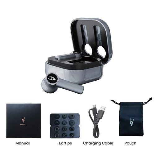 Беспроводные наушники Sabbat E18 Fluorescein (красный)