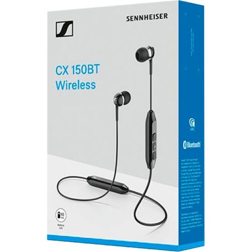Беспроводные наушники Sennheiser CX150BT (черный)