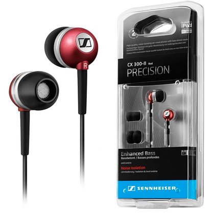 Наушники Sennheiser CX300 II (красный)