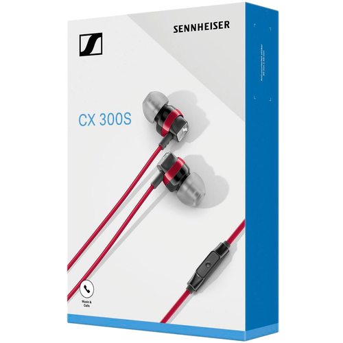 Наушники Sennheiser CX 300S (красный)