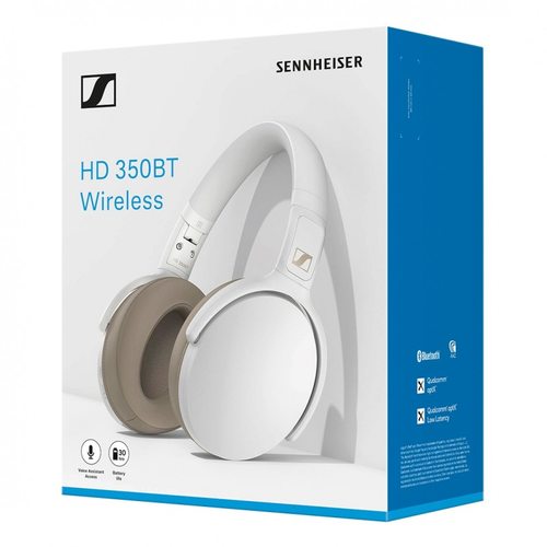 Беспроводные наушники Sennheiser HD350BT (белый)