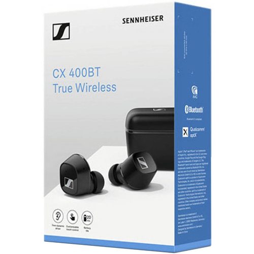 Беспроводные наушники Sennheiser CX400BT True Wireless (черный)