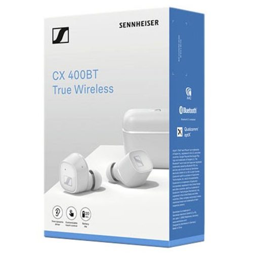 Беспроводные наушники Sennheiser CX400BT True Wireless (белый)