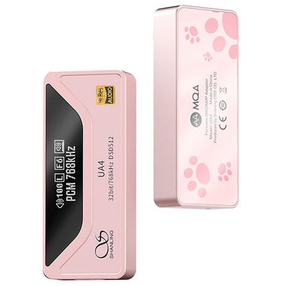 Портативный усилитель и ЦАП Shanling UA4 (розовый)