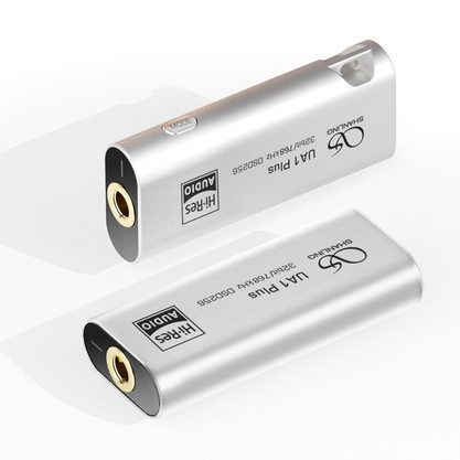 Портативный усилитель и ЦАП Shanling UA1 Plus (серебристый)
