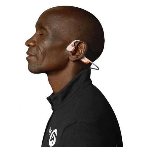 Беспроводные наушники Shokz OpenRun Pro 2 (белый/оранжевый)