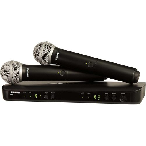 Набор для звукозаписи Shure BLX288/PG58 (Копия)