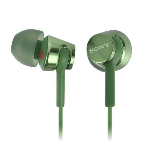 Наушники Sony MDR-EX155AP (зеленый)