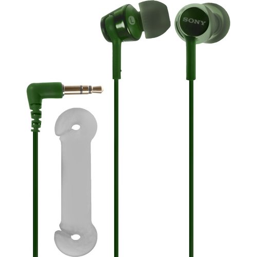 Наушники Sony MDR-EX155 (зеленый)