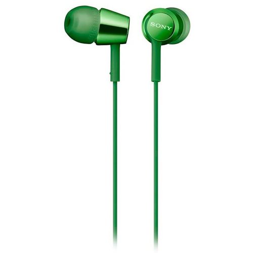 Наушники Sony MDR-EX155 (зеленый)