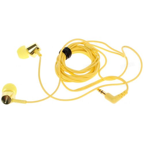 Наушники Sony MDR-EX155 (желтый)
