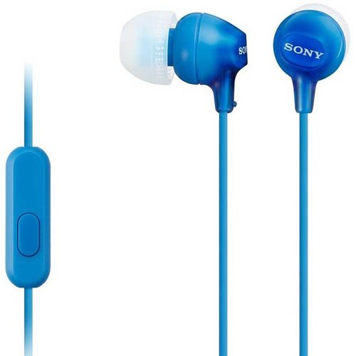 Наушники Sony MDR-EX14AP (голубой)