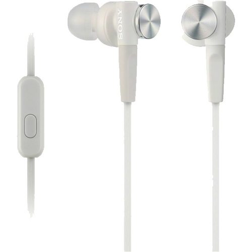 Наушники Sony MDR-XB50AP (белый)