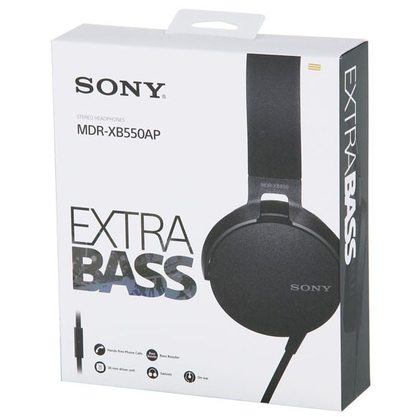 Наушники Sony MDR-XB550AP (черный)