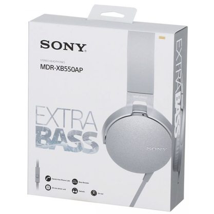 Наушники Sony MDR-XB550AP (белый)