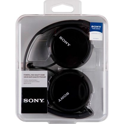 Наушники Sony MDR-ZX110AP (черный)