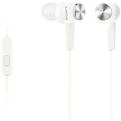 Наушники Sony MDR-XB50AP (белый)