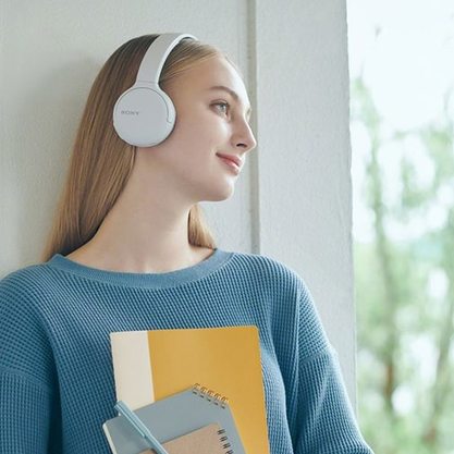 Беспроводные наушники Sony WH-CH510 (белый)