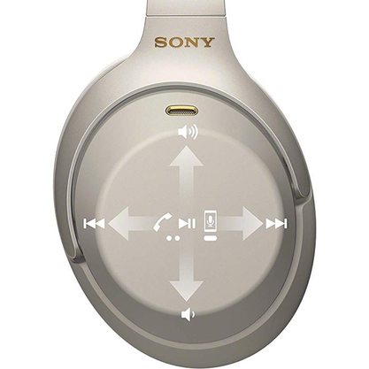 Беспроводные наушники Sony WH-1000XM3 (бежевый)