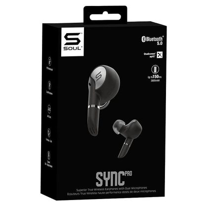Беспроводные наушники Soul Electronics SYNC PRO (черный)