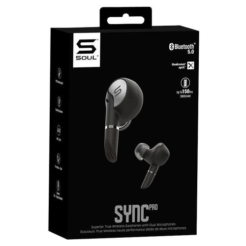 Беспроводные наушники Soul Electronics SYNC PRO (черный)