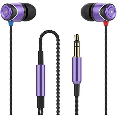 Наушники SoundMagic E10 (черный/фиолетовый)